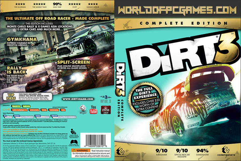 dirt 3 free download full version mac