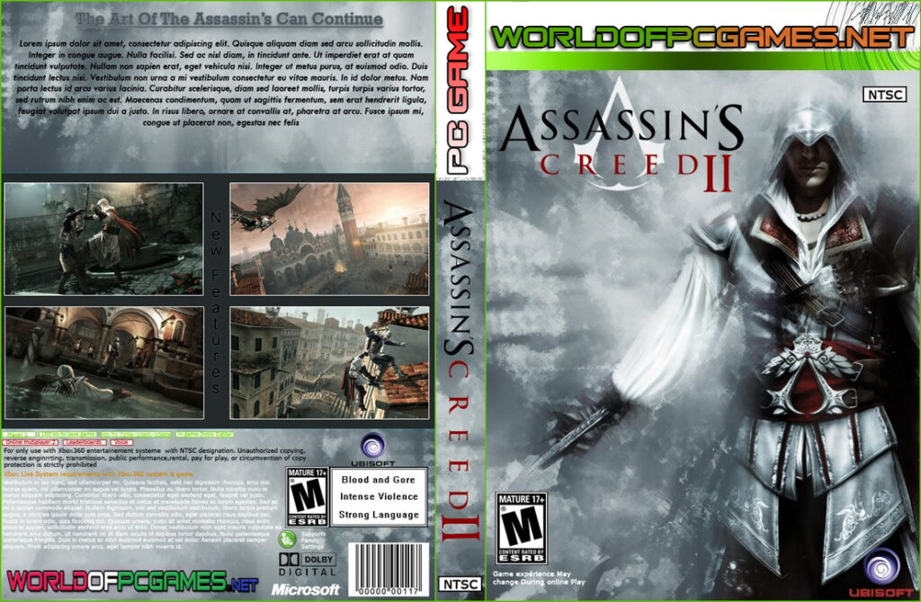 Assassins Creed 2 PC Game Download Free Full Version   Assassins Creed 1 Free Download PC Game Cover By Worldofpcgames.net  1024x670 