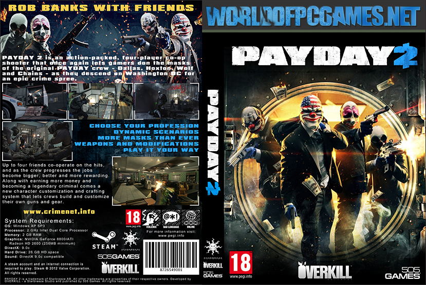 payday 2 download free pc full version