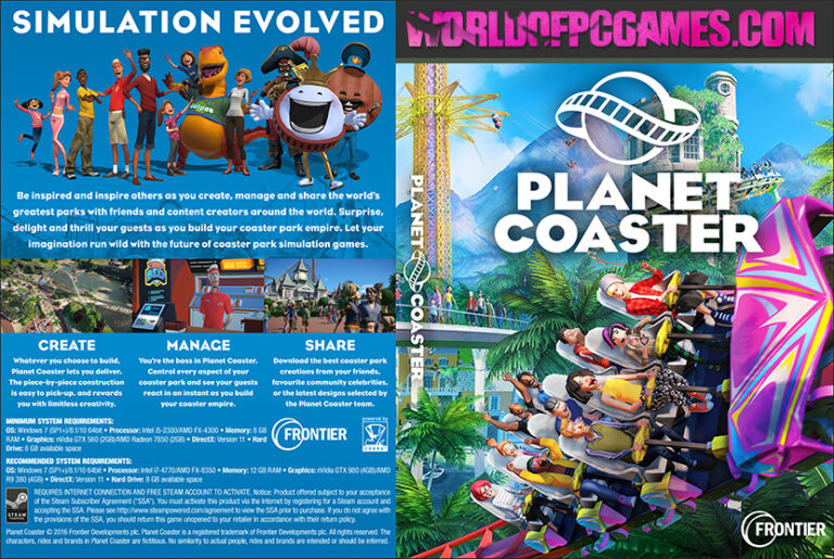 download planet coaster free mac