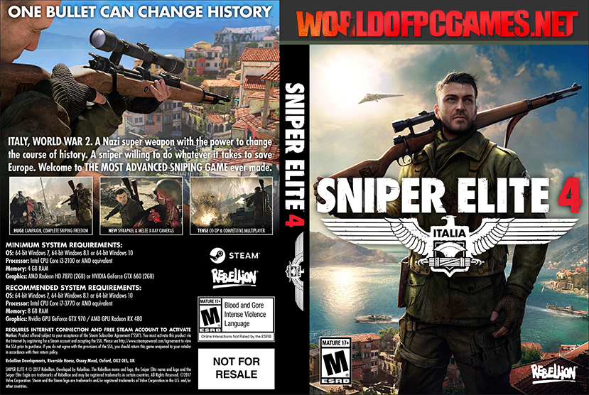 sniper elite 4 free dlc