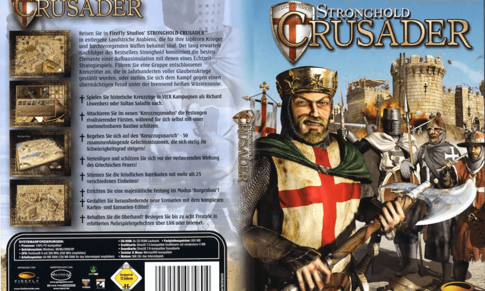 stronghold crusader cheats download