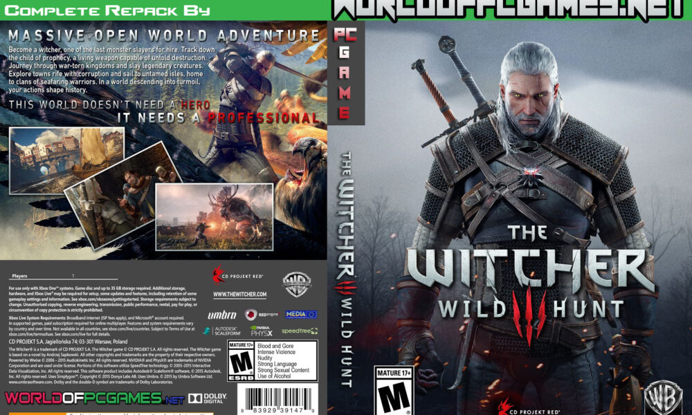 the witcher 3 wild hunt pc iso