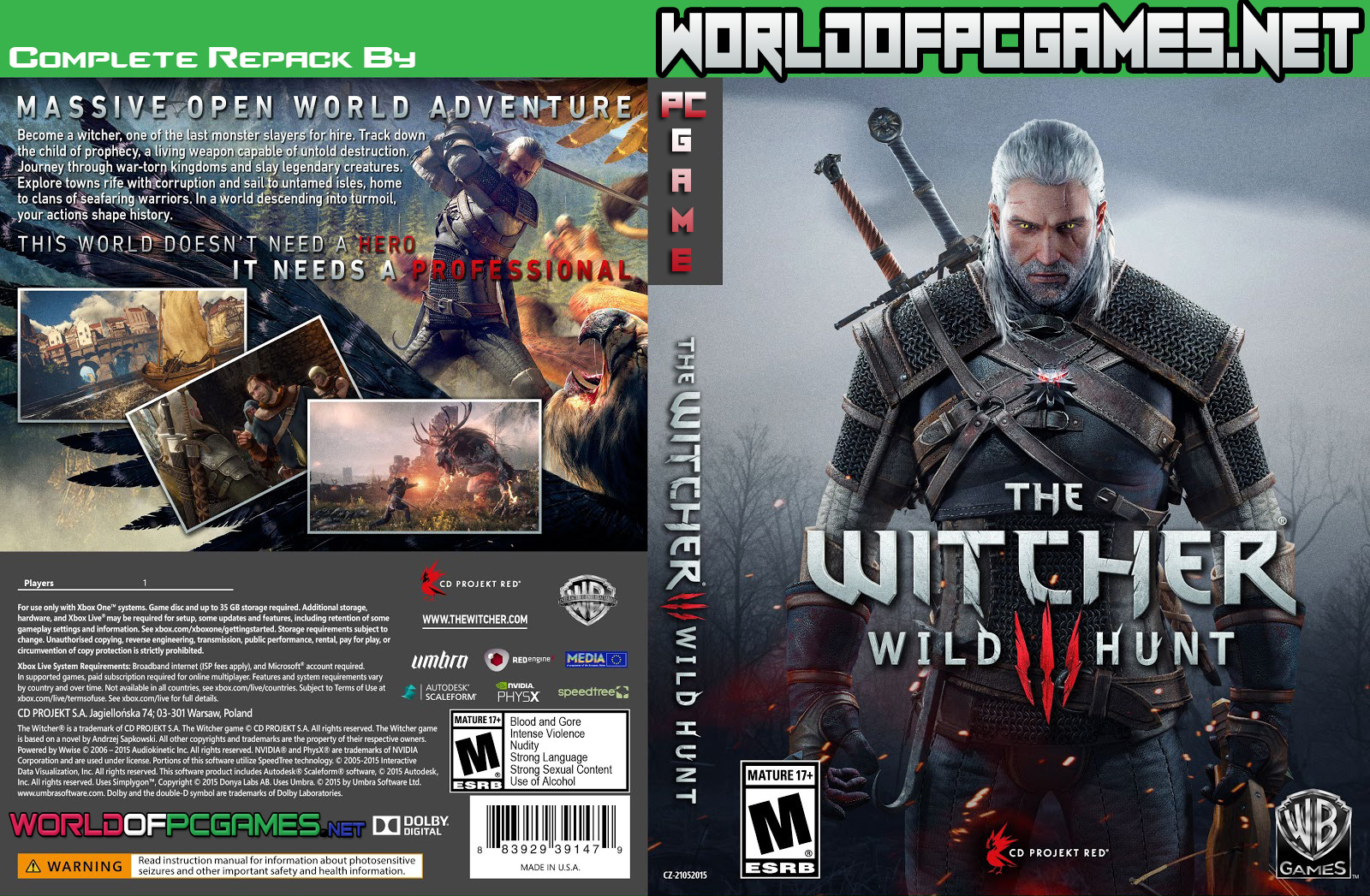 how to download the witcher 3 wild hunt for free pc